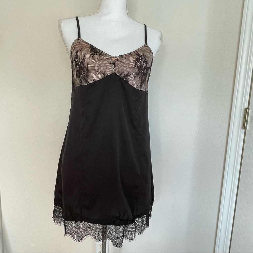 Sofia Intimates Camisole by Sofia Vergara Womens Small Black Smooth Lace